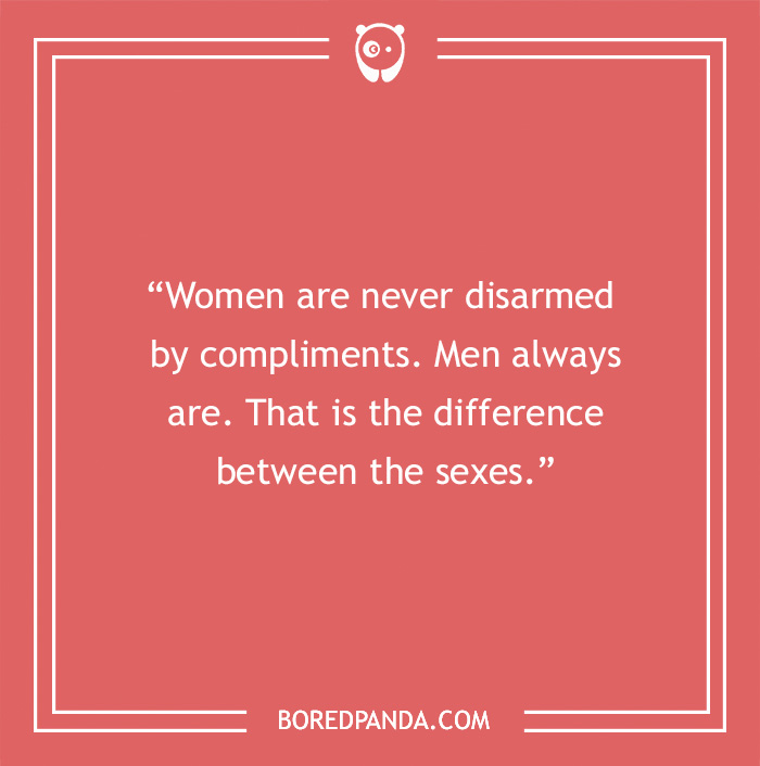 Oscar Wilde quote about compliments