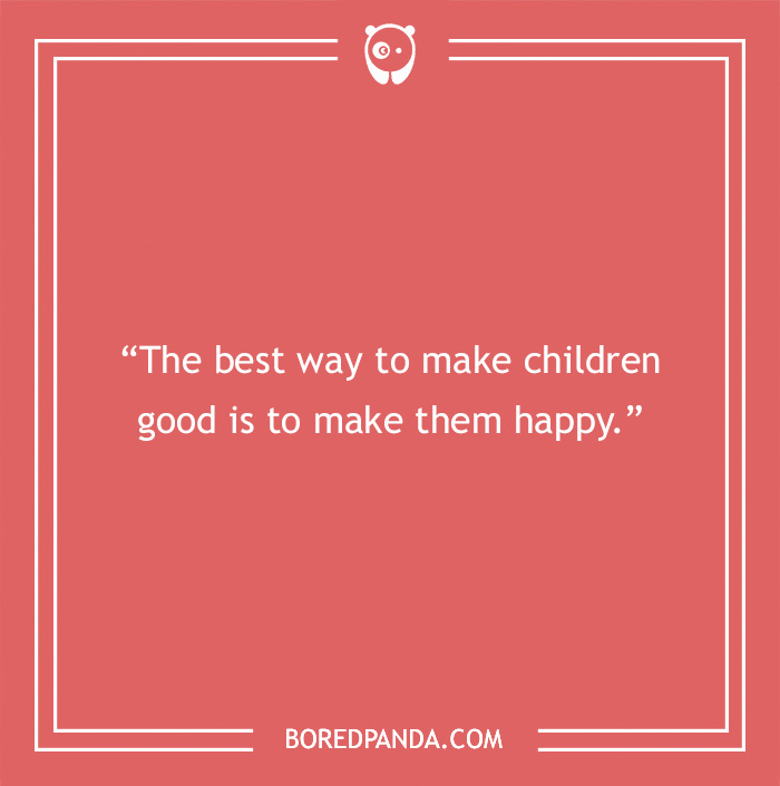 Oscar Wilde quote about happy childrens