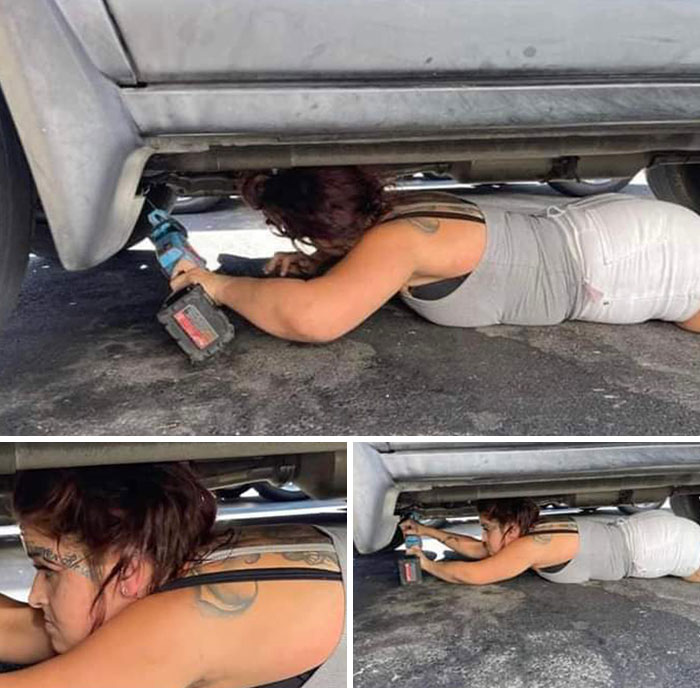 Stealing Catalytic Converters In Broad Daylight