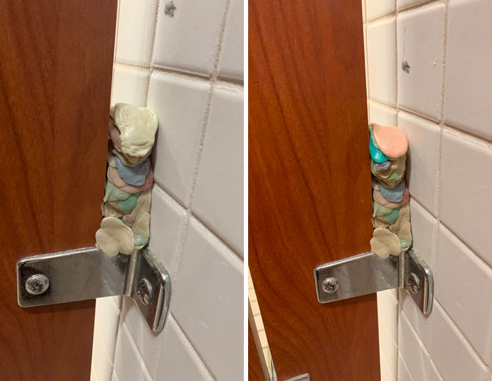 This Gum Tower In A Bathroom - An Update From July To December