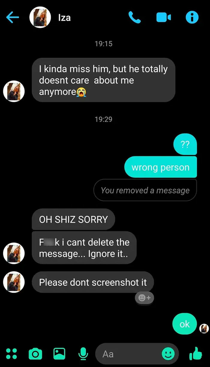 My Ex Texted Me And Said Didn't Mean To