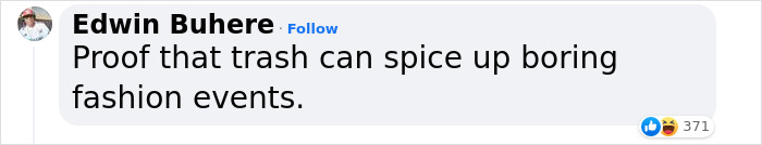 Fashion Week Impostor Goes Viral As He Catwalks Wearing A Trash Bag And No One Notices Fashion Week Impostor Goes Viral As He Catwalks Wearing A Trash Bag And No One Notices