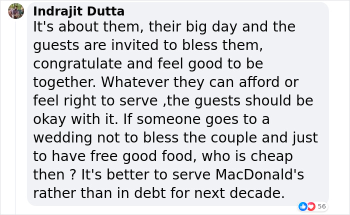 Couple Goes With Unorthodox Decision Of Catering McDonald’s, It Ends Up Being A Hit Couple Goes With Unorthodox Decision Of Catering McDonald’s, It Ends Up Being A Hit