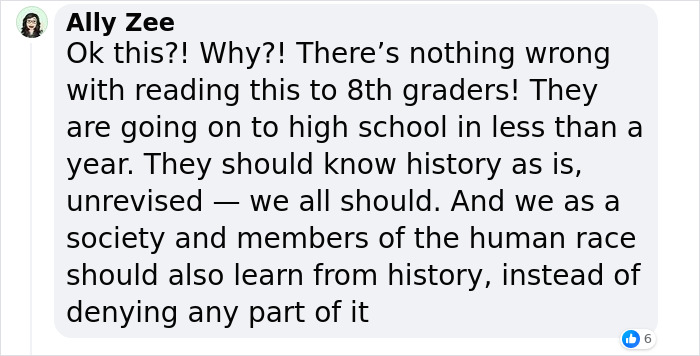 Mom Shocked By 8th Grade Teacher Reading Anne Frank’s Diary To Her Kid, Gets Teacher Fired Mom Shocked By 8th Grade Teacher Reading Anne Frank’s Diary To Her Kid, Gets Teacher Fired