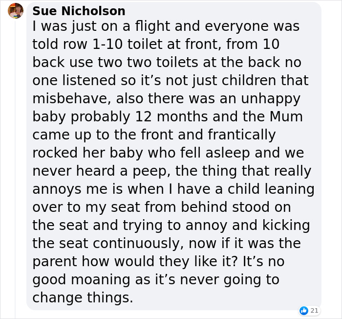 Woman Posts A Video Of Her Attempts To Rock A Baby To Sleep Mid-Flight, Faces Harsh Backlash Online Woman Posts A Video Of Her Attempts To Rock A Baby To Sleep Mid-Flight, Faces Harsh Backlash Online