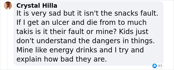 Parents Devastated After Teen Dies Hours After Taking Part In "One Chip Challenge" Parents Devastated After Teen Dies Hours After Taking Part In "One Chip Challenge"
