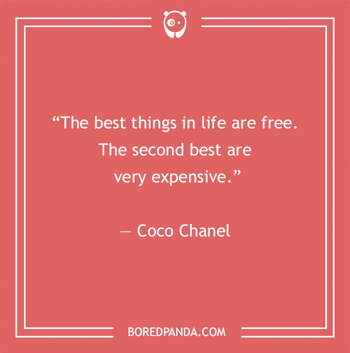 Coco Chanel quote about fashion
