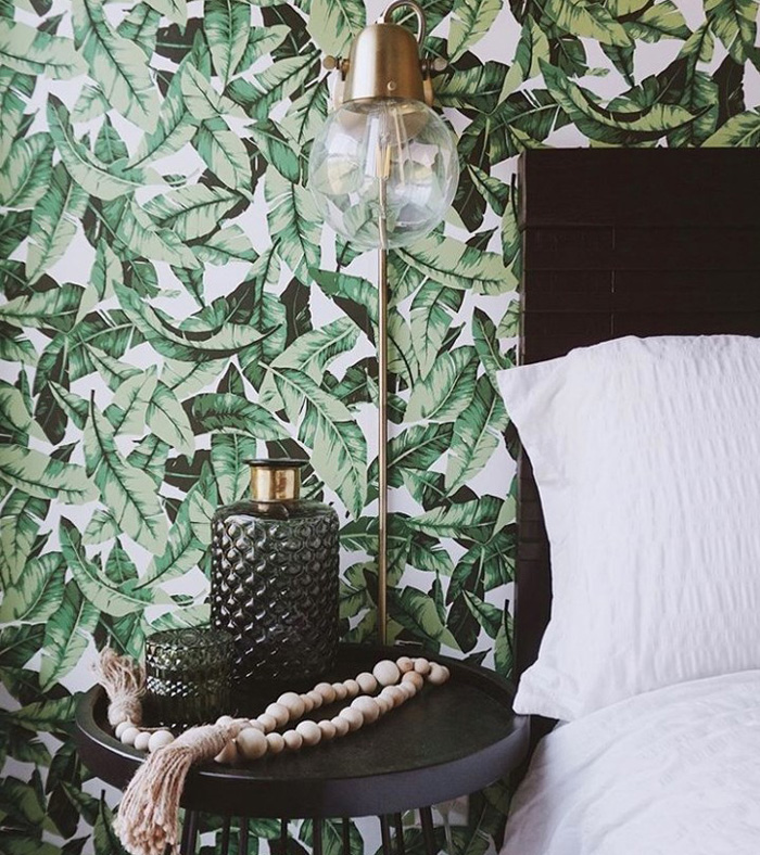 Fabric as Wallpaper: How to Apply It Easily | Apartment Therapy