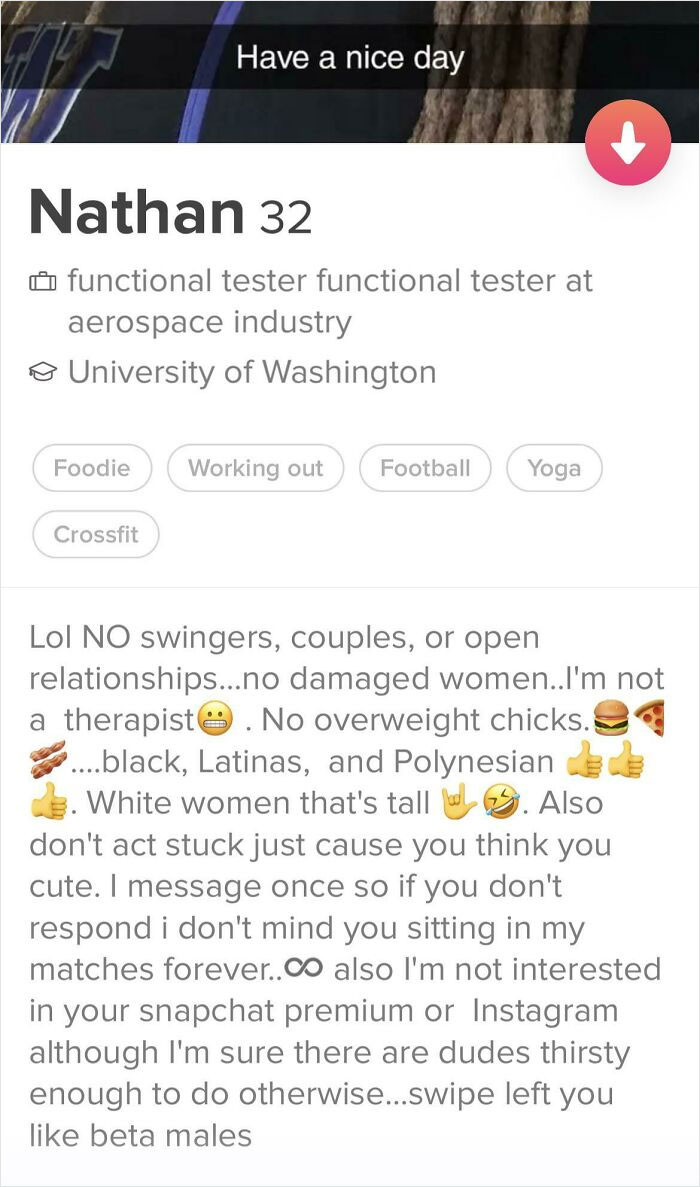 Men Complain About Not Getting Matches But Their Bios Are This…