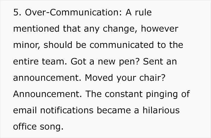 Boss Tells Employees To Follow Outdated Rule Book, Begs Them To Stop After 3 Days Boss Tells Employees To Follow Outdated Rule Book, Begs Them To Stop After 3 Days