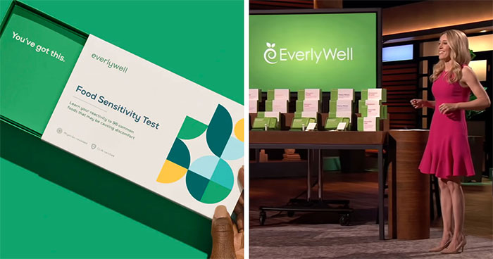 "EverlyWell" presents their food nutrition products on the Shark Tank show