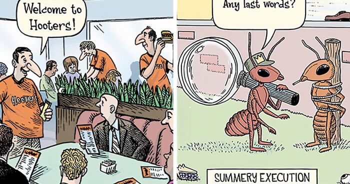 50 Silly And Funny “Bizarro” Comics About Absurd Situations (New Pics)