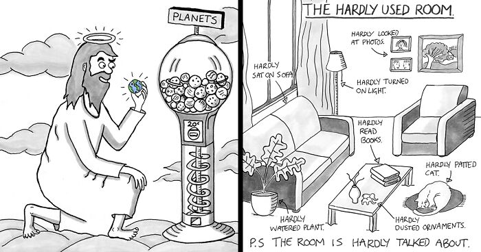 I Made 20 Cartoons In Hope To Make People Laugh Or Smile