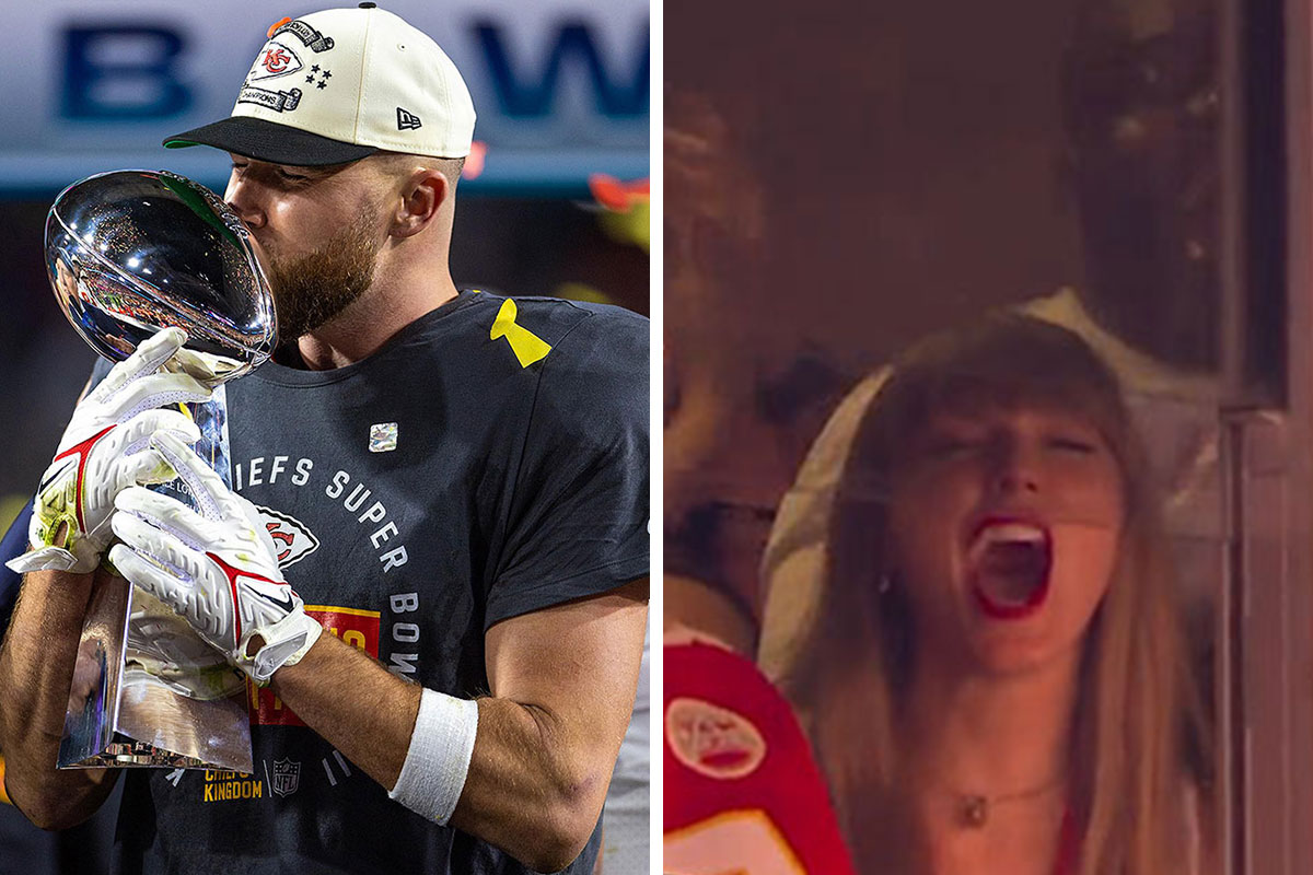 Taylor Swift watches NFL star Travis Kelce play for Kansas City Chiefs with  his mom Donna amid dating rumors