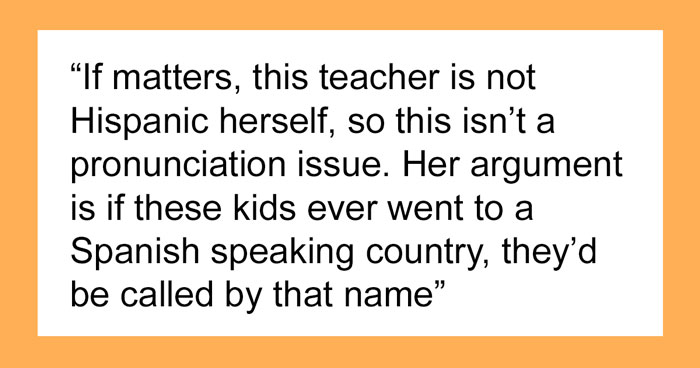 Mom Asks If She Is Wrong For Not Backing Down On Her Child’s Teacher Calling Her The Proper Name