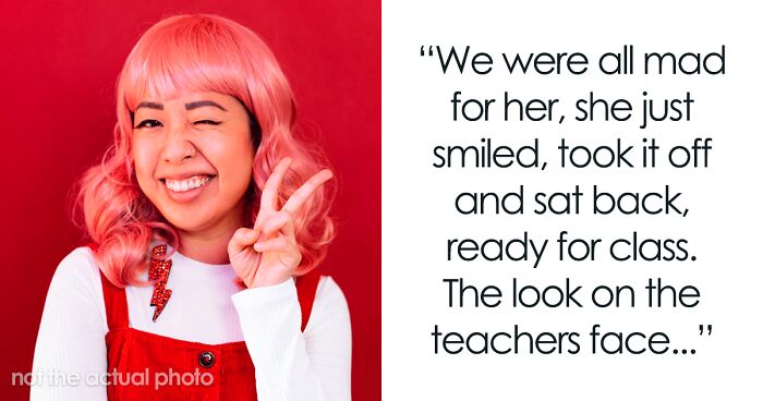 “Smiled, Took It Off”: Student Maliciously Complies, Takes Off Her Wig As Per Teacher’s Demands