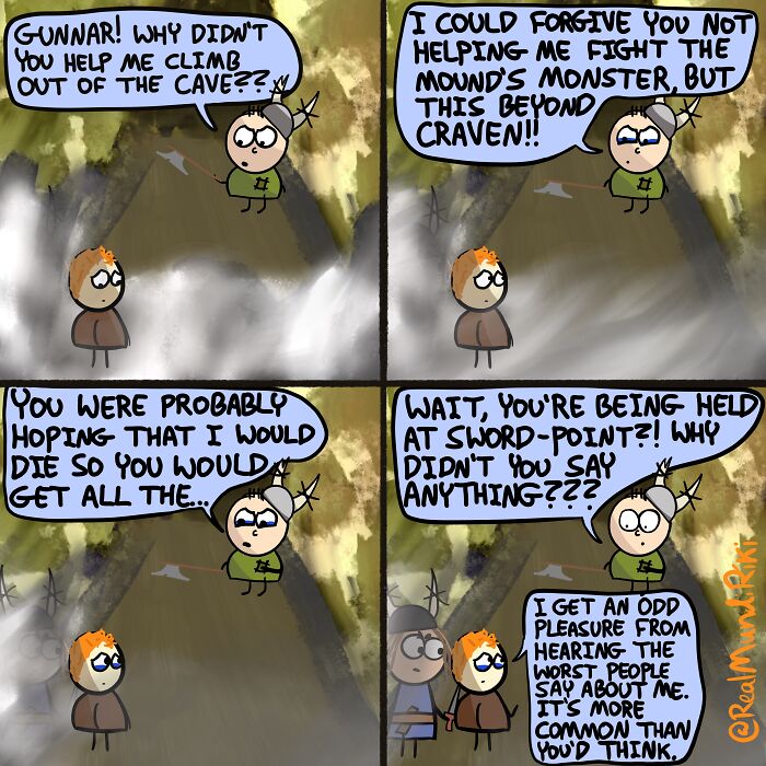 My 31 Comics About An Over-Possessive Mom Who Joins Her Son On A Viking Raid