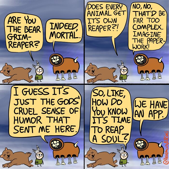 My 31 Comics About An Over-Possessive Mom Who Joins Her Son On A Viking Raid