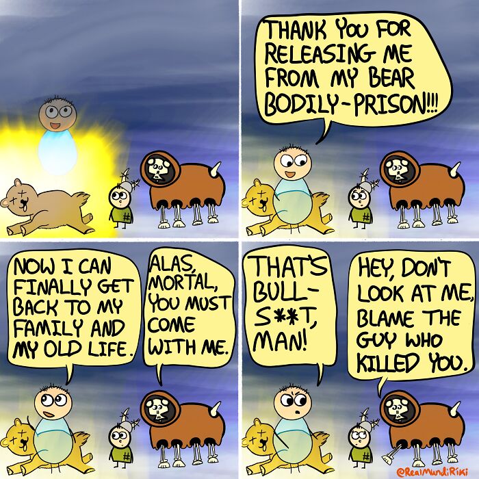 My 31 Comics About An Over-Possessive Mom Who Joins Her Son On A Viking Raid