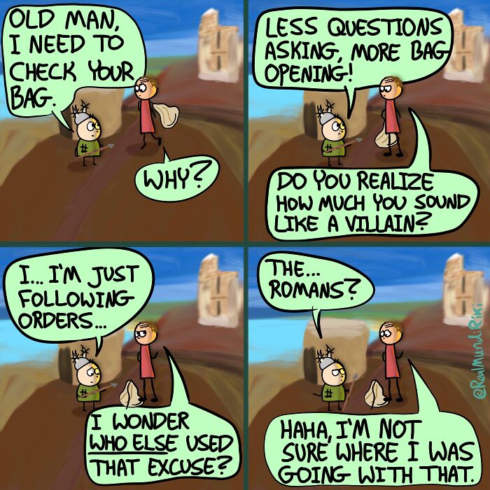 My 31 Comics About An Over-Possessive Mom Who Joins Her Son On A Viking Raid