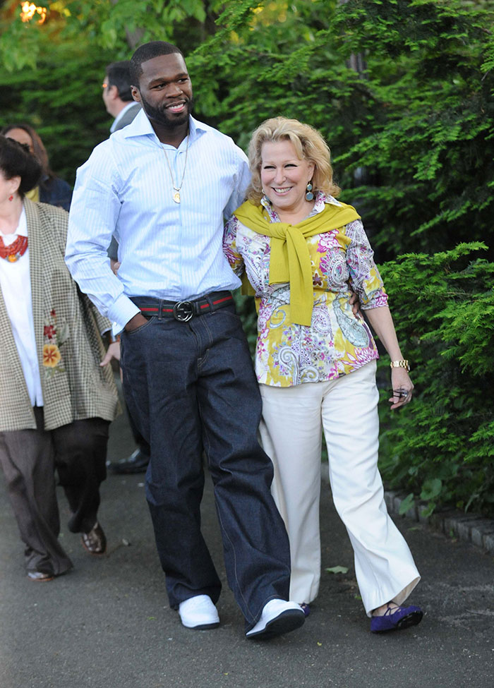 50 Cent And Bette Midler
