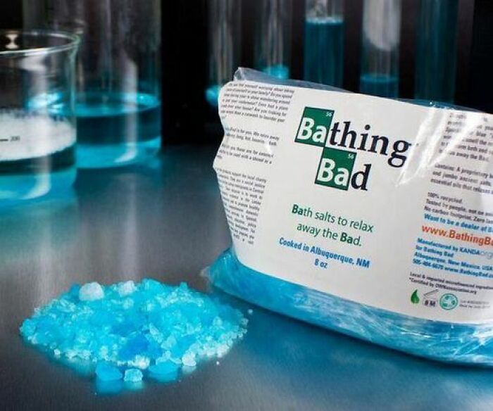 Bathing Bad Bath Salts: