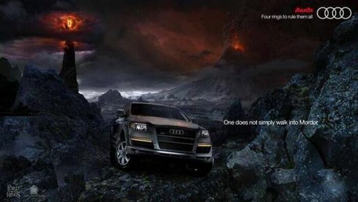 Audi: "Uno no entra sin más en Mordor"
