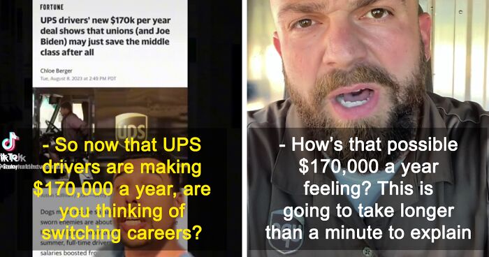 “$170k A Year?”: UPS Driver Breaks Down Their Salary After Some People Find It Too High
