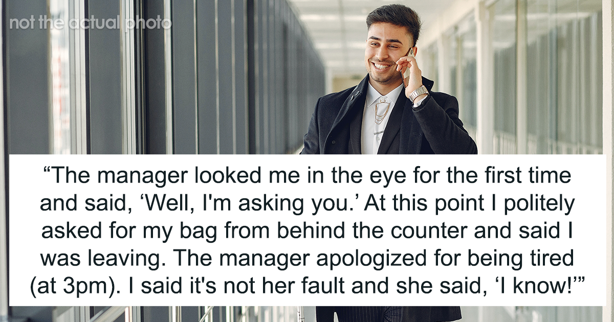 Interview Candidate Leaves After Being Disrespected By Manager’s