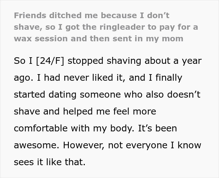 Bachelorette Party Excludes One Woman Because She Refuses To Shave, Bride-to-be Receives Revenge Bachelorette Party Excludes One Woman Because She Refuses To Shave, Bride-to-be Receives Revenge