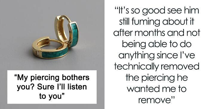 Employee Maliciously Complies With Boss’ Stupid “No Piercings” Rule, Setting Him Off For Months