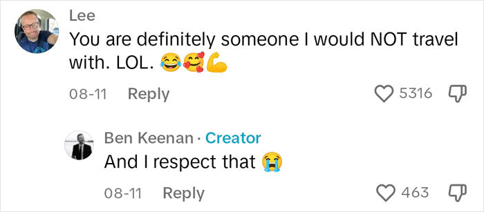 This Man’s Extensive List Of People He’ll Never Travel With Goes Viral And Sparks Debate This Man’s Extensive List Of People He’ll Never Travel With Goes Viral And Sparks Debate