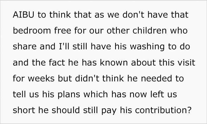 Parent Expects Son To Keep Paying Rent Even While He’s Away From Home, He Refuses Parent Expects Son To Keep Paying Rent Even While He’s Away From Home, He Refuses