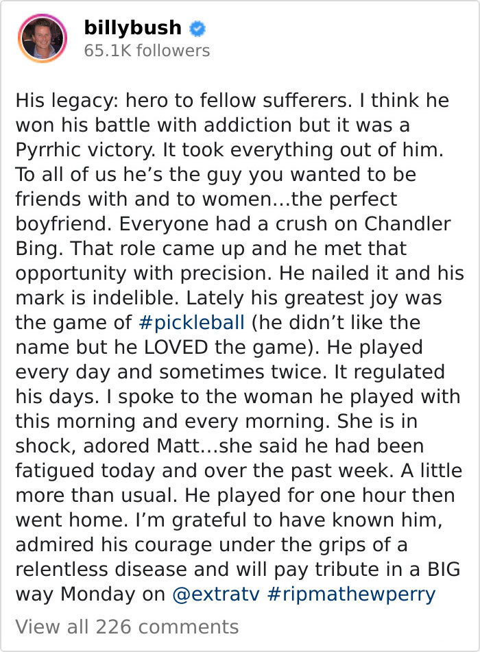 Matthew Perry’s Pickleball Partner Saw Red Flags Days Before 'Friends' Megastar's Tragic Death Matthew Perry’s Pickleball Partner Saw Red Flags Days Before 'Friends' Megastar's Tragic Death