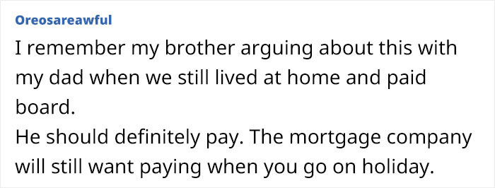 Parent Expects Son To Keep Paying Rent Even While He’s Away From Home, He Refuses Parent Expects Son To Keep Paying Rent Even While He’s Away From Home, He Refuses