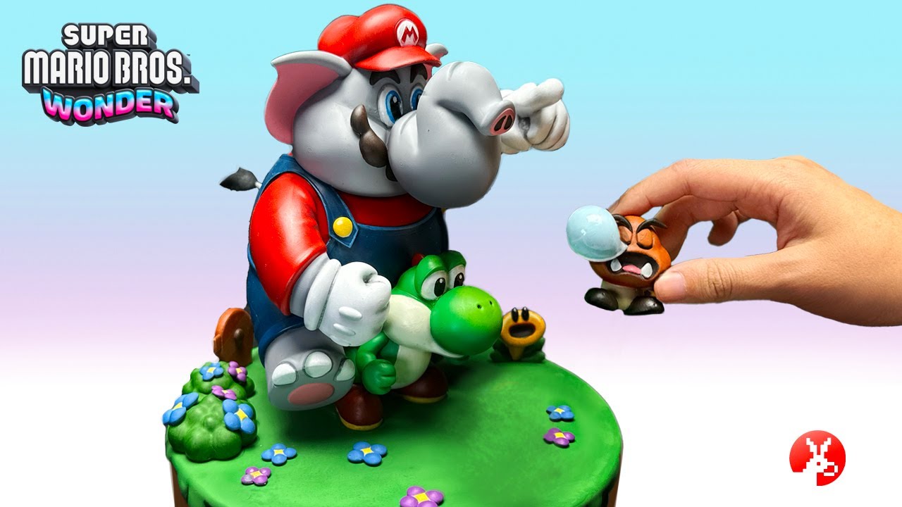 I Made Elephant Mario Riding A Yoshi – Super Mario Wonder