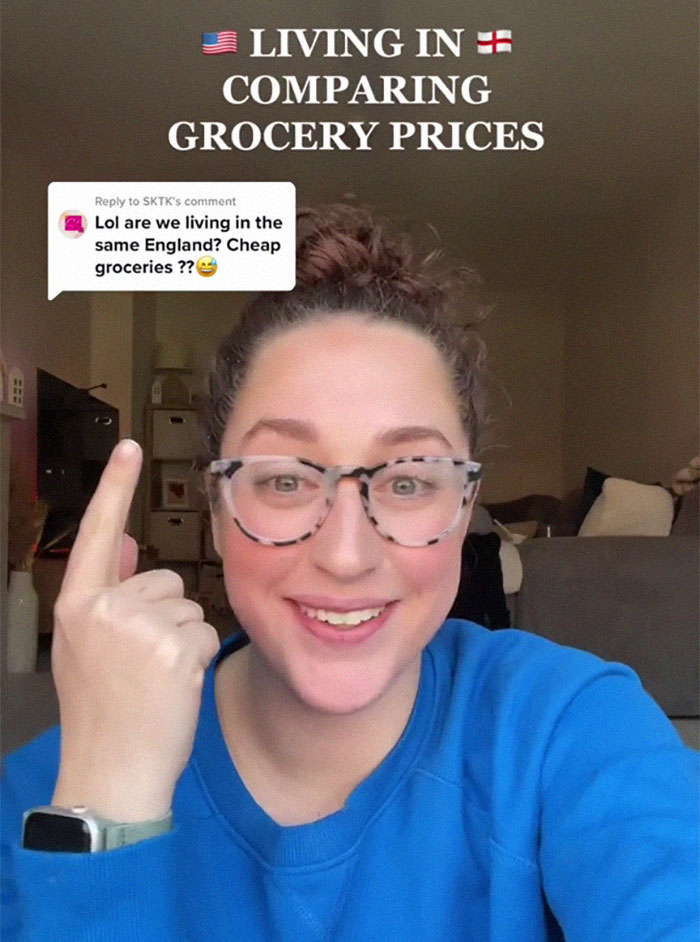 Woman Breaks Down Price Difference Of Food Between UK And US, Goes Viral Woman Breaks Down Price Difference Of Food Between UK And US, Goes Viral