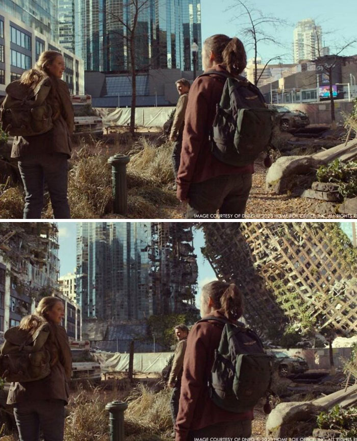 The Last Of Us Vfx Before And After