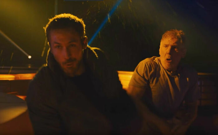 Harrison Ford golpeando accidentalmente a Ryan Gosling al simular que le daba un puñetazo en el rodaje de ‘Blade Runner 2049’