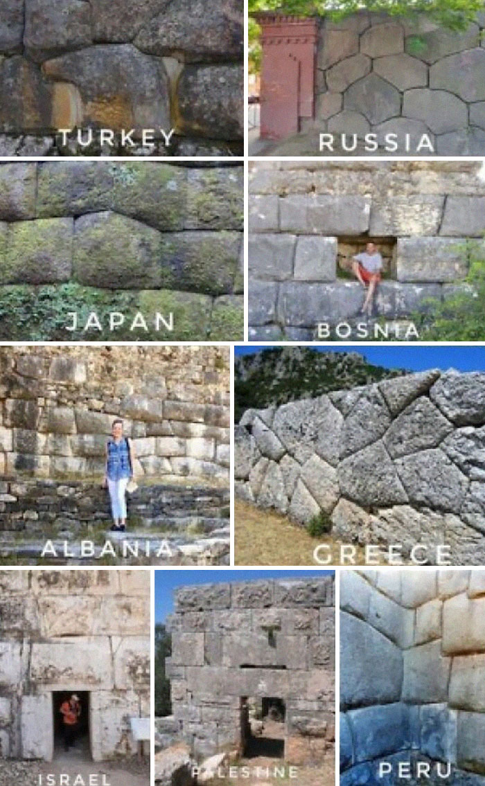 Megalithic Stone Walls Around The World