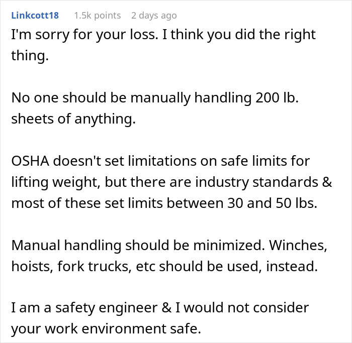Boss Tries To Brush Off Death On The Job, Workers Retaliate Boss Tries To Brush Off Death On The Job, Workers Retaliate
