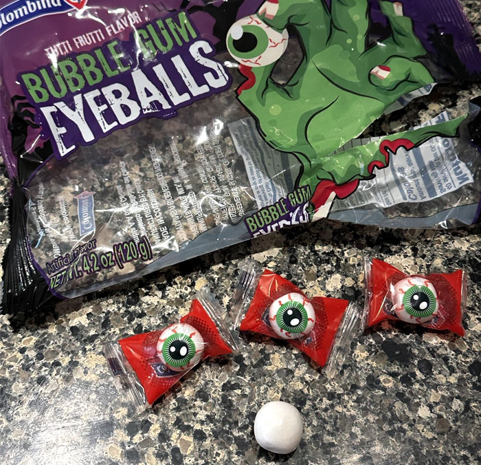My Wife Bought These Candy Eyeballs To Decorate Cupcakes For A Halloween Party