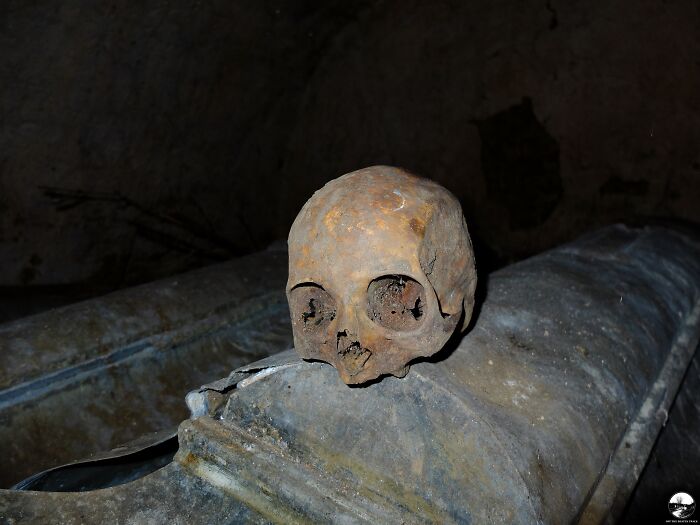 A Creepy Find In The Crypt Of An Abandoned Church In The Czech Republic