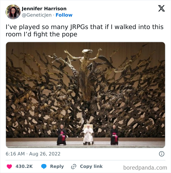 Jennifer Harrison, Killer Of Pope