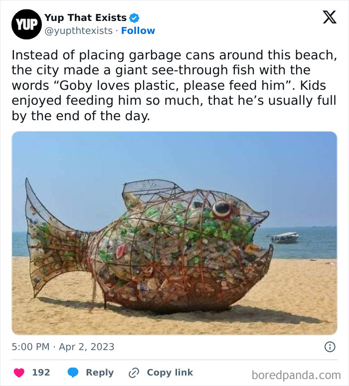 Goby, Devourer Of Plastics. Normally A Friendly Npc That Disposes Waste, But When Angered Targets And Consumes All Plastic-Based Inventory