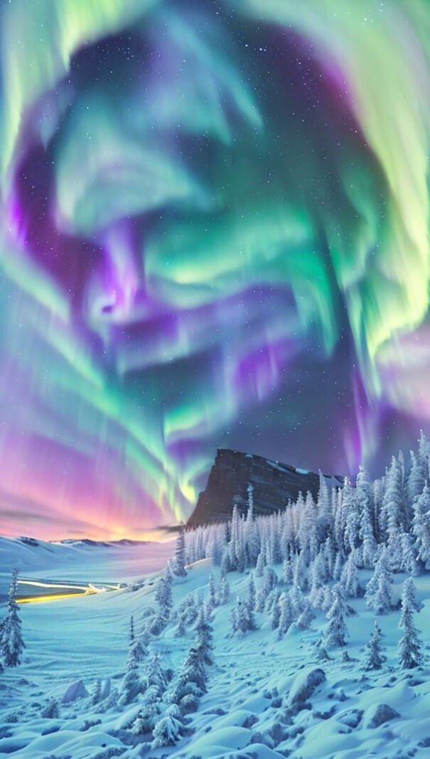 I Never Thought I Would See Taylor Swift In The Northern Lights