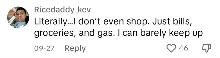 Man Goes Viral After Stating That Things Cost Too Much And His Budgeting Habits Are Not The Problem