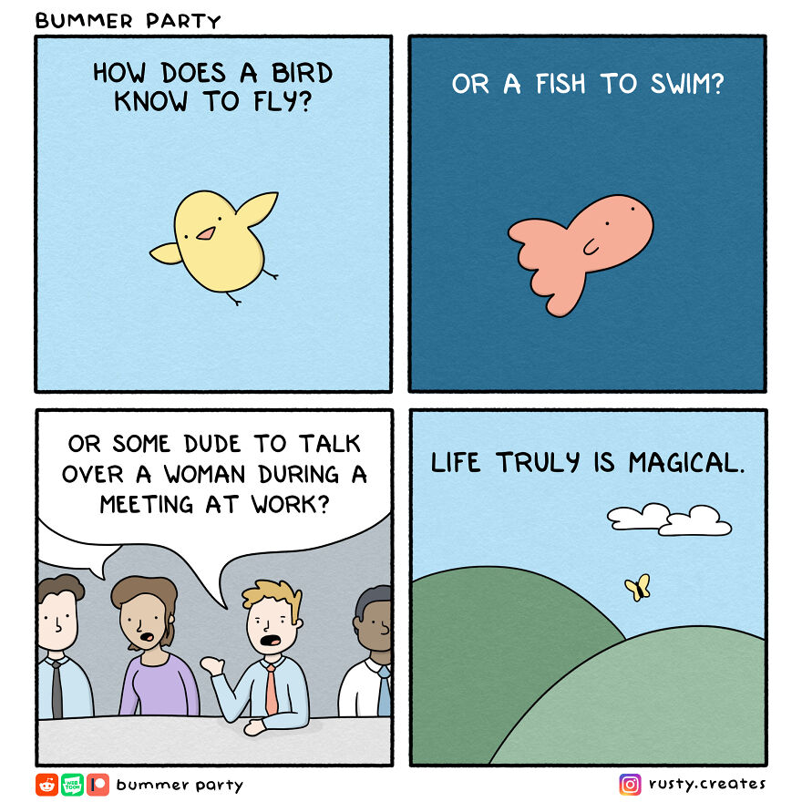 I Draw Sad, Silly Comics — Here Are 30 Of My Favorites From 2023