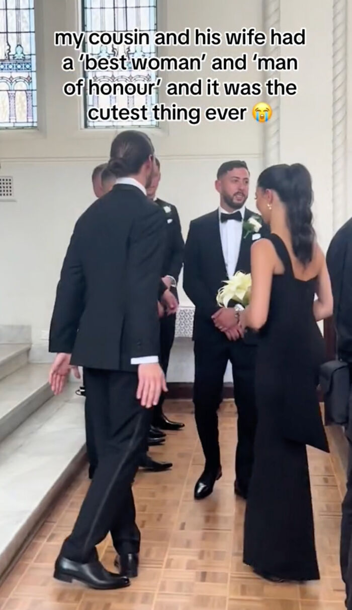 People Are Loving This Couple’s Non-Traditional Choices For Best Man And Maid Of Honor