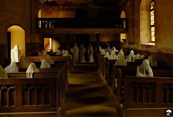 The Church Of Ghosts In Luková, Czech Republic